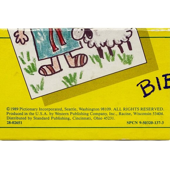 Bible Pictionary Junior Kids Ages 7-11 1989 Complete Christian‎ Drawing Game - Picture 14 of 16